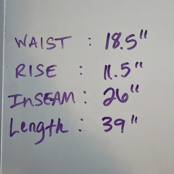 Chico’s 3P (16P) Striped Pants Stretch Cotton Nautical Neutral and White Print - Picture 9 of 10